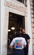 Carica l'immagine nel visualizzatore di Gallery, T-shirt "Trattoria di Roma" By Agathe Briot - Pietro B